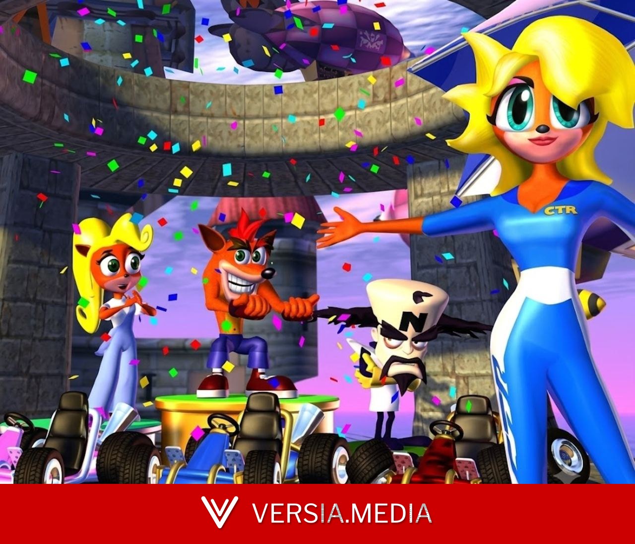 Le génial Crash Team Racing de 1999 a enfin droit à son portage PC