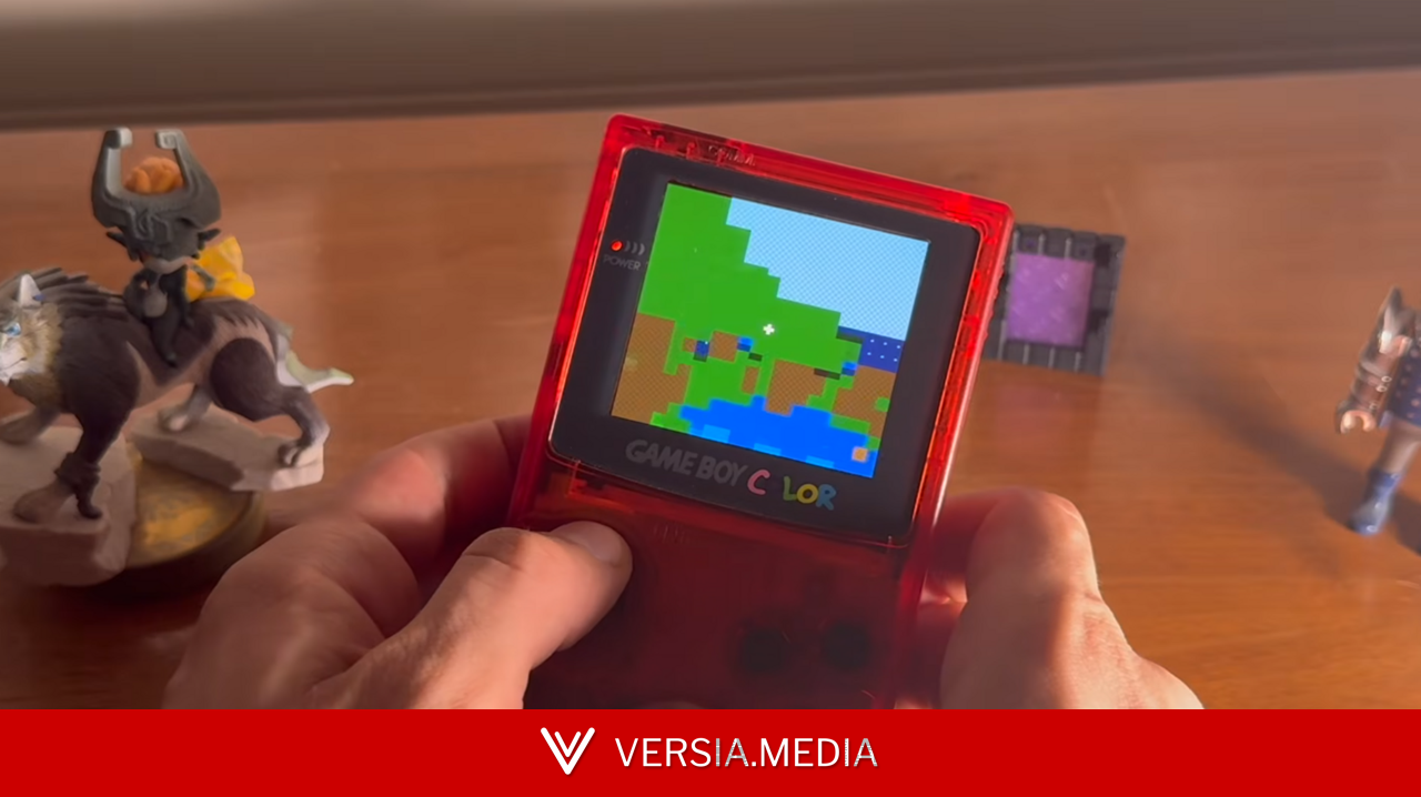 Faire tourner Minecraft sur une Game Boy Color : c'est fait